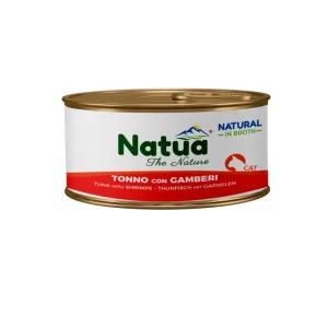 Natua Cat - Natural in Broth - Tonnetto Con Gamberi 150 g