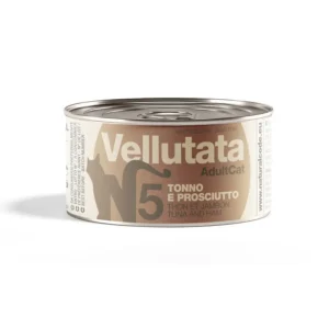 Natural Code - Gatto Vellutata Tonno e Prosciutto Lattina 85gr