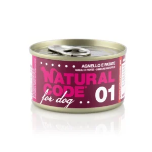 Natural Code - Per Cani 01 Agnello e Patate 90 gr