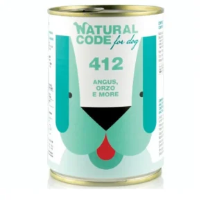 Natural Code - Per Cani 412 Angus, Orzo e More 400 gr