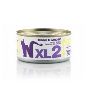 Natural Code XL 2 - Straccetti per gatti - Tonno e Sardine 170 gr