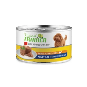 Natural Trainer - Adult Small & Toy Mantenimento - Manzo 150gr