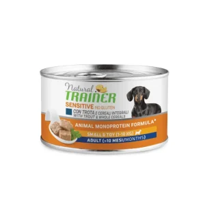 Natural Trainer - Adult Small & Toy Mantenimento - Trota e Cereali Integrali 150gr