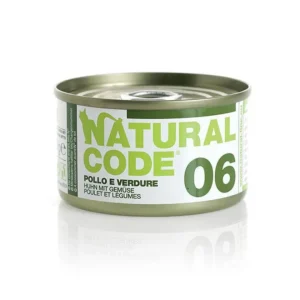 Natural code 06 - Straccetti per Gatti - Pollo e Verdure in brodo - 85gr