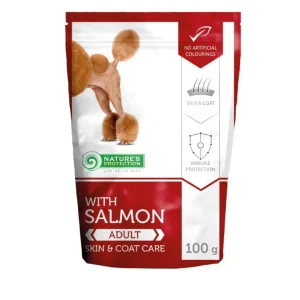 Nature's Protection - Pouch Adult Dog - Cibo Umido in Bustina - Salmone 100 gr