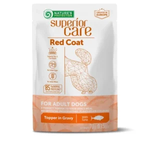 Nature's Protection - Pouch Red Coat Dog All Breeds Tonno  70gr