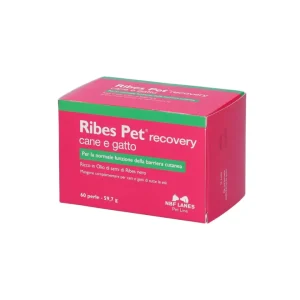 Nbf Lanes - Ribes Pet Recovery per Cane e Gatto - 60 Perle