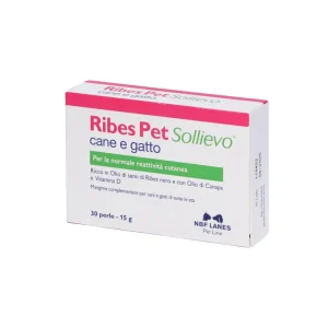 Nbf Lanes - Ribes Pet Sollievo Cane  e Gatto - 30 perle