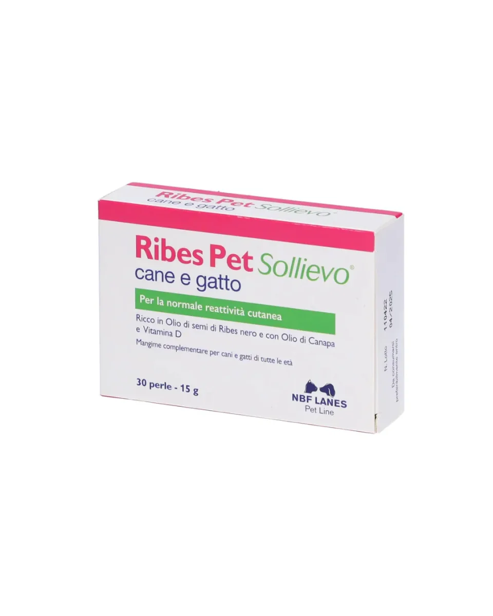 Nbf Lanes - Ribes Pet Sollievo Cane e Gatto - 30 perle