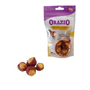 Orazio - Snack con Tuorlo D'Uovo Liofilizzato e Petto D'Anatra 80g