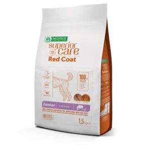 Nature's Protection - Superior Care Red Coat Dog Grain Free - Junior Small Breed - Salmone 1,5 kg