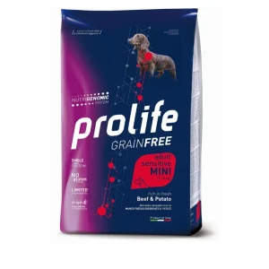Prolife - Grain Free Sensitive Adult Mini - Manzo e Patate 7kg