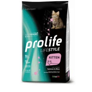 Prolife - Lifestyle Kitten - Salmone e Riso 1,5kg