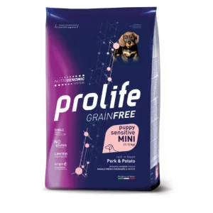 Prolife - Sensitive Grain Free Puppy Mini - Maiale e Patate 2kg
