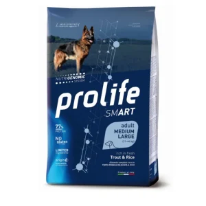 Prolife - Smart - Dog Adult Medium / Large Breed - Trota e Riso 12kg