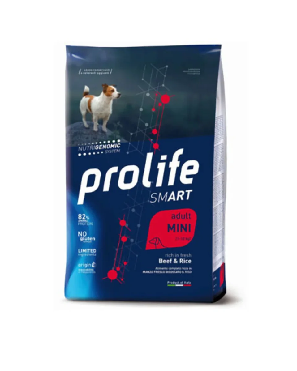 Prolife - Smart - Dog Adult Mini - Manzo e Riso 2 kg - immagine 2