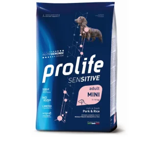 Prolife Dog Sensitive Maiale e Riso Mini 2kg