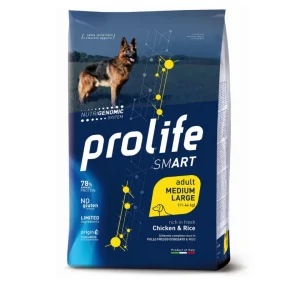 Prolife - Smart Sensitive Adult Medium Large - Pollo e Riso 12kg