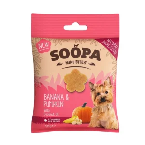 Soopa Healthy Bites Banana e Zucca Snack MINI BITES