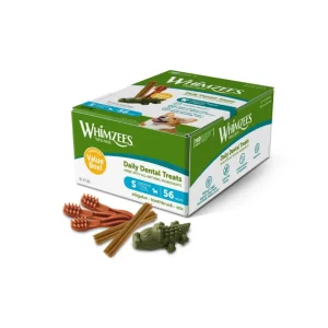 Whimzees - Spazzolino S - Box 150 pz - Snack Dentali Naturali