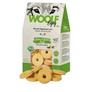 Woolf - Enjoy Biscotti Vegetali per Cani - Gluten free - 400 gr