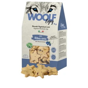Woolf - Enjoy Biscotti per Cani - Gusto Ribes Nero - 400 gr