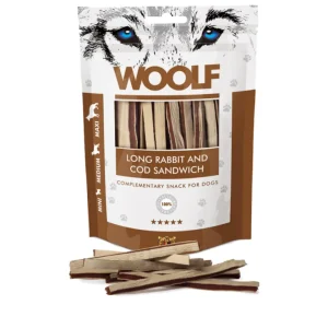 Woolf - Sandwich Lungo di Coniglio e Merluzzo - 100 gr
