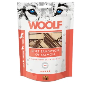 Woolf - Sandwich Morbido di Salmone e Merluzzo 100gr