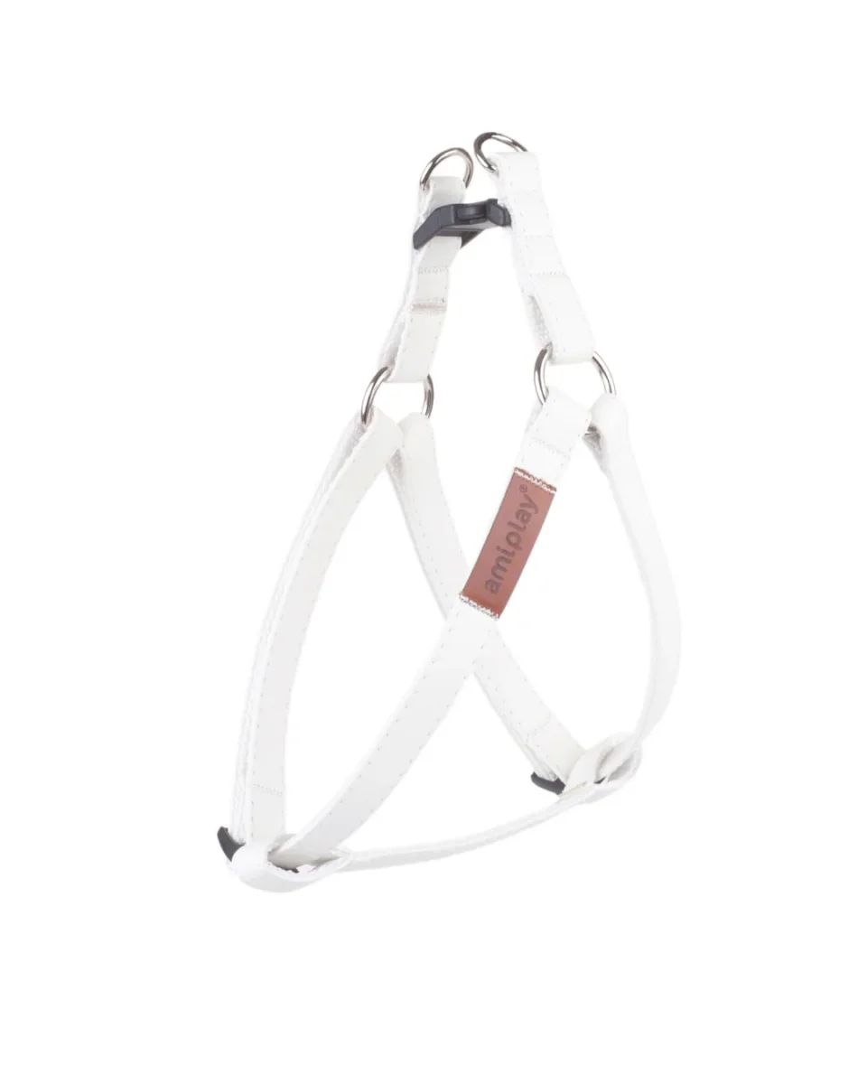 Amiplay - Pettorina regolabile NEW YORK Bianco M - immagine 2