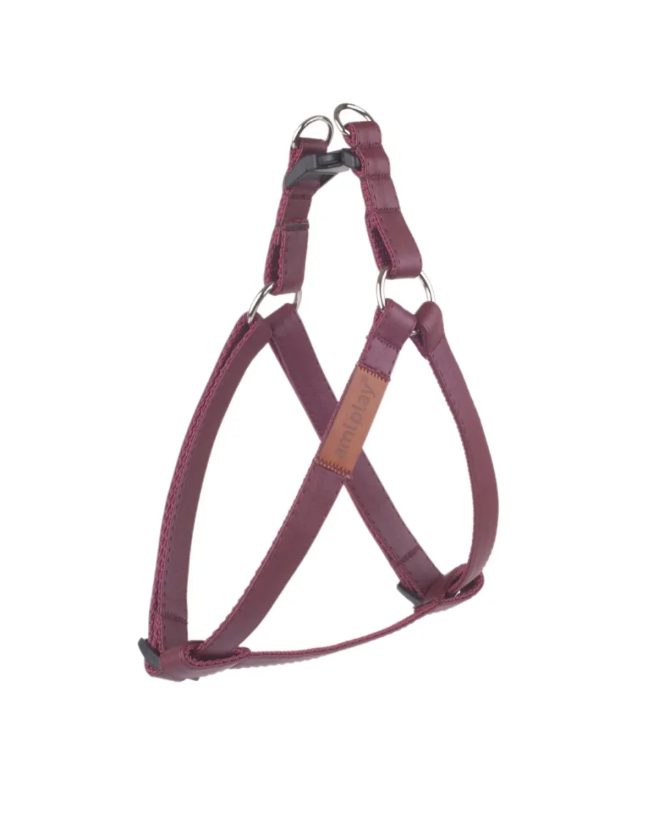 Amiplay - Pettorina regolabile NEW YORK Borgogna M