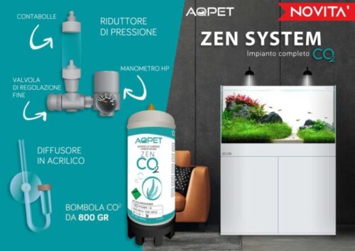 AQPET ZEN CO2 SYSTEM IMPIANTO COMPLETO