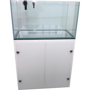 Genesi acquario 120x60x60h tutta in extrachiro colore bianco su richiesta nera