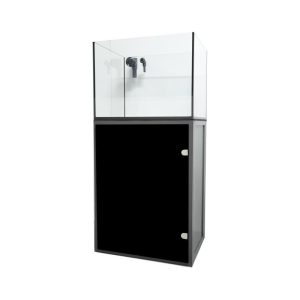Genesi Acquario 80x45x45h tutta in extrachiaro colore nero su richiesta bianca