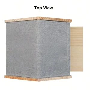 Tiragraffi da parete in legno – collezione: maison perchée