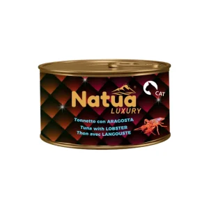 Natua Luxury - Straccetti al Naturale per Gatti - Tonno Con Aragosta - 85 gr