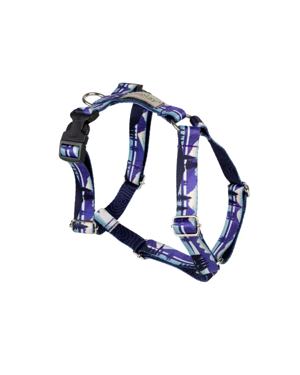 Amiplay - Pettorina ad H Regolabile - Misura S - Colore Trails - immagine 2