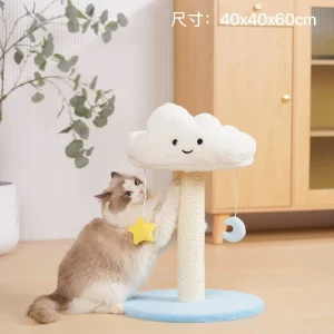 Albero tiragraffi a forma di nuvola