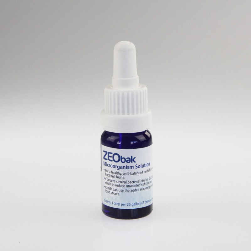 Zeobak 10ml Soluzione di microorganismi esenziali per una sana fauna batterica in vasca.